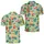 Tropical Cocktail Icons for Resort Golf, Beach Holidays, and Summer Bar Style for Men Men's Polo Shirt - 2