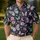 Butterfly Moon Floral Celestial Style for Golf Tennis Pickleball Resort Wear Women Men's Polo Shirt - 4