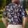Butterfly Moon Floral Celestial Style for Golf Tennis Pickleball Resort Wear Women Men's Polo Shirt - 5