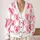 Pink Ribbon Heart Support Gift For Breast Cancer Awareness Women, Survivors And Allies All-over Print Knitted Cardigan - 2