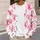 Pink Ribbon Heart Support Gift For Breast Cancer Awareness Women, Survivors And Allies All-over Print Knitted Cardigan - 5