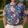 Mermaid Shell Ocean Motifs for Golf, Beach Tennis, and Coastal Leisure for Women Men's Polo Shirt - 4