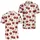 Red Cherry Fruit Motif for Summer Golf Tennis Vacation Style for Women Travelers Men's Polo Shirt - 2