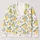 Lemon Botanical Motifs for Sunny Holiday Gatherings and Everyday Women’s Layering All-over Print Knitted Cardigan - 1