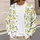Lemon Botanical Motifs for Sunny Holiday Gatherings and Everyday Women’s Layering All-over Print Knitted Cardigan - 5