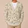 Whimsical White Rabbit Meadow Motifs for Spring Vacation Style and Relaxed Everyday Wear All-over Print Knitted Cardigan - 6