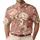 Pink Snake Floral Motif For Golf Days And Resort Sport Style For Women And Tennis Players Men's Polo Shirt - 1