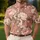 Pink Snake Floral Motif For Golf Days And Resort Sport Style For Women And Tennis Players Men's Polo Shirt - 4