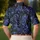 Blue Zodiac Constellations for Golf, Astrology Fans, and Celestial Night-Sky Style Men's Polo Shirt - 5