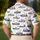 Nautical Fishing Boat Collection for Coastal Golf Days, Summer Travel, and Ocean Lovers Men's Polo Shirt - 5