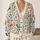 Pastel Wildflower And Bird Motifs For Cheerful Spring Layering And Everyday Style All-over Print Knitted Cardigan - 2