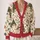 Christmas Cat Trees And Twinkling Lights For Cozy Holiday Gatherings And Winter Days All-over Print Knitted Cardigan - 2