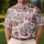 Pink Christmas Santa Trucks And Snowy Village Scenes For Festive Winter Golf Days Men's Polo Shirt - 4