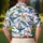 Ocean Cat Whale Golf Scene For Coastal Fairways And Nautical Cat Lovers Outdoors Men's Polo Shirt - 5