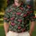 Red Cherry Botanical Garden Style for Golf Days and Summer Resort Outings, Women Men's Polo Shirt - 4