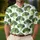 Broccoli Vegetable Motif for Golf Days, Summer Garden Style, and Veggie Lover Women Men's Polo Shirt - 4