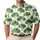 Broccoli Vegetable Motif for Golf Days, Summer Garden Style, and Veggie Lover Women Men's Polo Shirt - 1