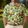 Kiwi Fruit Tropical Golf Style for Summer Resort Days and Women Who Love Fresh Color Men's Polo Shirt - 4