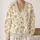 Cute Duck And Olive Botanical Motifs For Cozy Countryside Layering And Everyday Gifts All-over Print Knitted Cardigan - 2