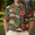 Tropical Ferrets And Hibiscus For Beach Golf Days And Summer Outings For Women Pet Lovers Men's Polo Shirt - 4