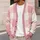 Blush Pink Buffalo Check For Cozy Autumn Layering And Casual Weekend Style For Women All-over Print Knitted Cardigan - 5