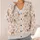 Bambi Fawn and Woodland Sprigs for Cozy Nature Lovers and Disney Fans All-over Print Knitted Cardigan - 4