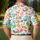 Tropical Surfboard Beach Vacation Style for Golf Tennis Resort Women Summer Wear Men's Polo Shirt - 5