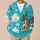 Balloon-Lifted Adventure House for Whimsical Everyday Wear and Animated Film Fans Gift All-over Print Knitted Cardigan - 6