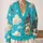 Balloon-Lifted Adventure House for Whimsical Everyday Wear and Animated Film Fans Gift All-over Print Knitted Cardigan - 2