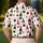 Wine Bottle And Glass Motifs For Vineyard Gatherings, Golf Days, And Leisure Travel Men's Polo Shirt - 5