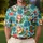Tropical Tiki Cats And Hula Kitties For Luau Vacation And Beach Party Fun All Summer Men's Polo Shirt - 4