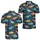 Colorful Dinosaur Parade For Weekend Golf And Casual Adventures For Dino Lovers Men's Polo Shirt - 2