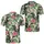 Black Hereford Cattle And Hibiscus For Tropical Ranch Style And Summer Getaways Men's Polo Shirt - 2