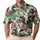 Black Hereford Cattle And Hibiscus For Tropical Ranch Style And Summer Getaways Men's Polo Shirt - 1