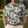 Golf Silhouette Camouflage for Fairway Days and Relaxed Weekend Clubhouse Style Men's Polo Shirt - 4