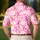 Pink Ribbon Hearts And Daisies For Breast Cancer Awareness Support And Caregiver Gifts Men's Polo Shirt - 5