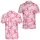 Pink Ribbon Hearts And Daisies For Breast Cancer Awareness Support And Caregiver Gifts Men's Polo Shirt - 2