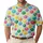 Colorful Pickleballs For Bright Summer Court Days And Pickleball Lovers Men's Polo Shirt - 1