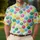 Colorful Pickleballs For Bright Summer Court Days And Pickleball Lovers Men's Polo Shirt - 4