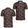 Red Skull Cherry Motif for Gothic Summer Style and Alternative Fruit Lovers Everywhere Men's Polo Shirt - 2