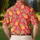 Red Pineapple And Tropical Palm Fruit For Vibrant Summer Beach Getaways And Resort Days Men's Polo Shirt - 5