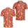 Red Pineapple And Tropical Palm Fruit For Vibrant Summer Beach Getaways And Resort Days Men's Polo Shirt - 2