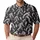 Monochrome Bigfoot Silhouettes for Outdoor Adventures, Hiking and Cryptid Fan Gifts Men's Polo Shirt - 1