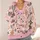 Blush Gingerbread Holiday Characters for Cozy Winter Gatherings and Festive Women All-over Print Knitted Cardigan - 4