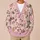 Blush Gingerbread Holiday Characters for Cozy Winter Gatherings and Festive Women All-over Print Knitted Cardigan - 6