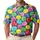 Vibrant Tennis Ball Motif for Courtside Days, Club Practice and Summer Sport Style Men's Polo Shirt - 1