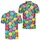 Vibrant Tennis Ball Motif for Courtside Days, Club Practice and Summer Sport Style Men's Polo Shirt - 2