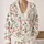 Snowmen And Winter Berry Sprigs For Cozy Holiday Layering In Plus Size Everyday Style All-over Print Knitted Cardigan - 2