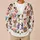 Colorful Sunglasses Dog Portraits for Cozy Fall Layering Everyday Wear and Pet Lover Gifts All-over Print Knitted Cardigan - 6