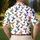 Colorful Hummingbird Flight for Golf Days and Relaxed Summer Style for Bird Lovers Men's Polo Shirt - 5